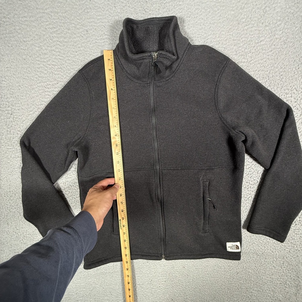 The North Face Jacket Womens Large Black Full Zip Sherpa Fleece Lined Outdoor - Picture 5 of 11